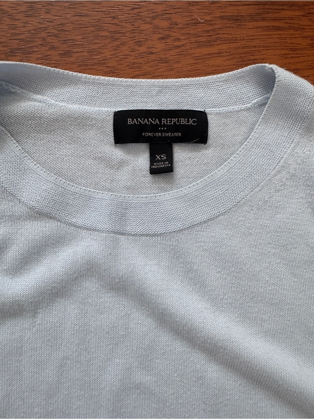 Banana Republic Forever Sweater 3-Pack | XS | Black, White & Light Blue - Picture 3 of 15